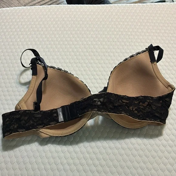 Aerie Black and Tan Lace Katie Bra - Picture 2 of 3
